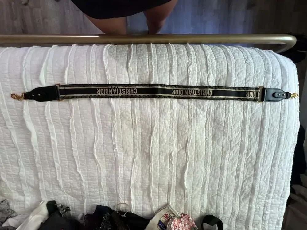 Dior adjustable shoulder
